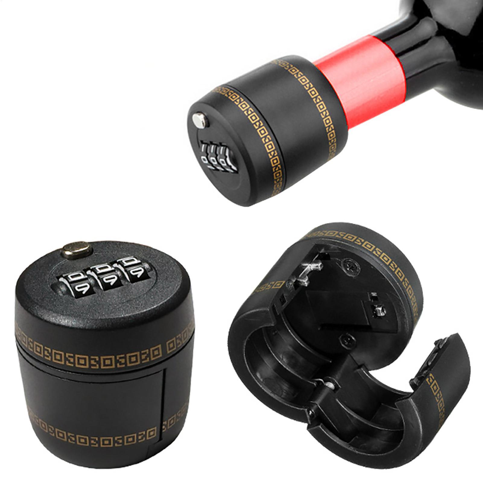 Furniture Hardware Lock - ABS+zinc Bottle Password Lock Wine Bottle