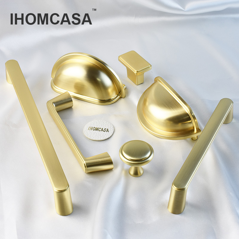 Drawer Pull Gold - IHOMCASA Gold Kitchen Cabinet Storage Furniture