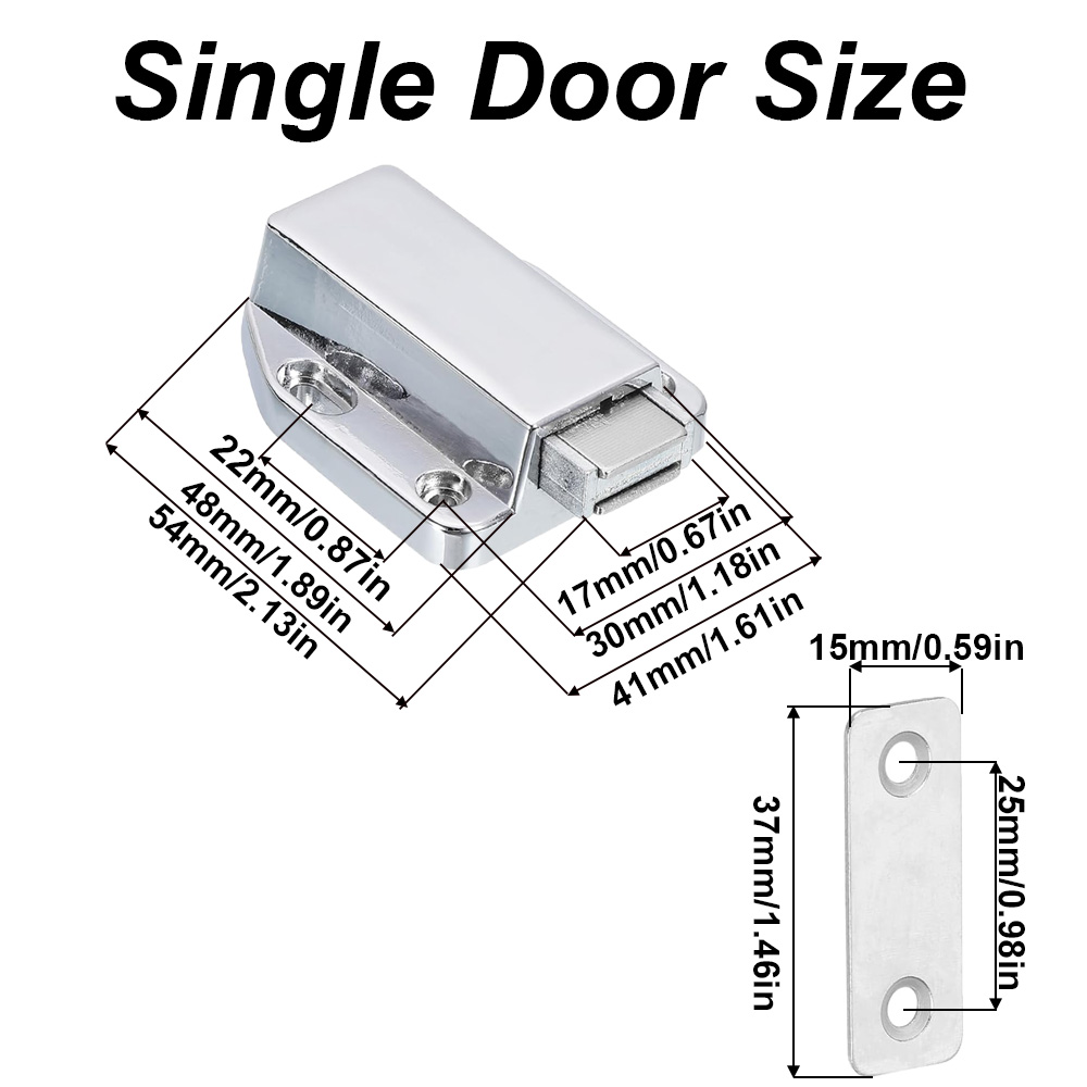 Cabinet Magnetic Catches Magne - Furniture Hardware Lock recension och pris