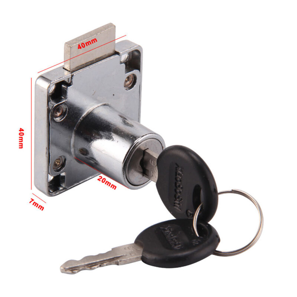 2 pcs Locks Cabinet Lock 4Keys - Furniture Hardware Brands recension och pris