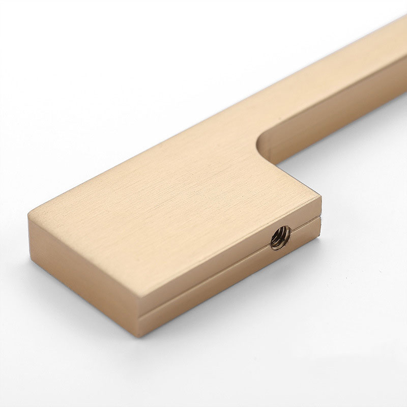 Long Wardrobe Handle Black Gol - Drawer Pull Gold recension och pris