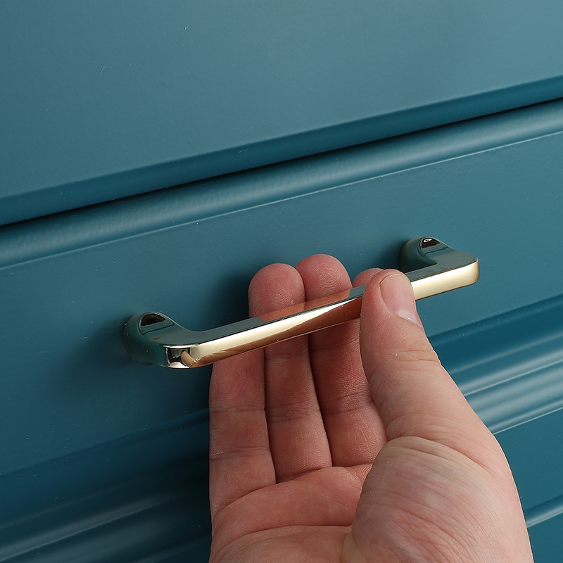 Zinc Alloy Bright Gold Kitchen - Drawer Pull Gold recension och pris