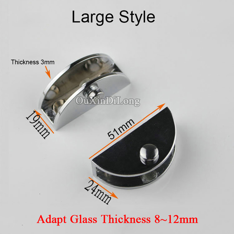 Brand New 10PCS Round Glass Cl - Furniture Hardware Brands recension och pris