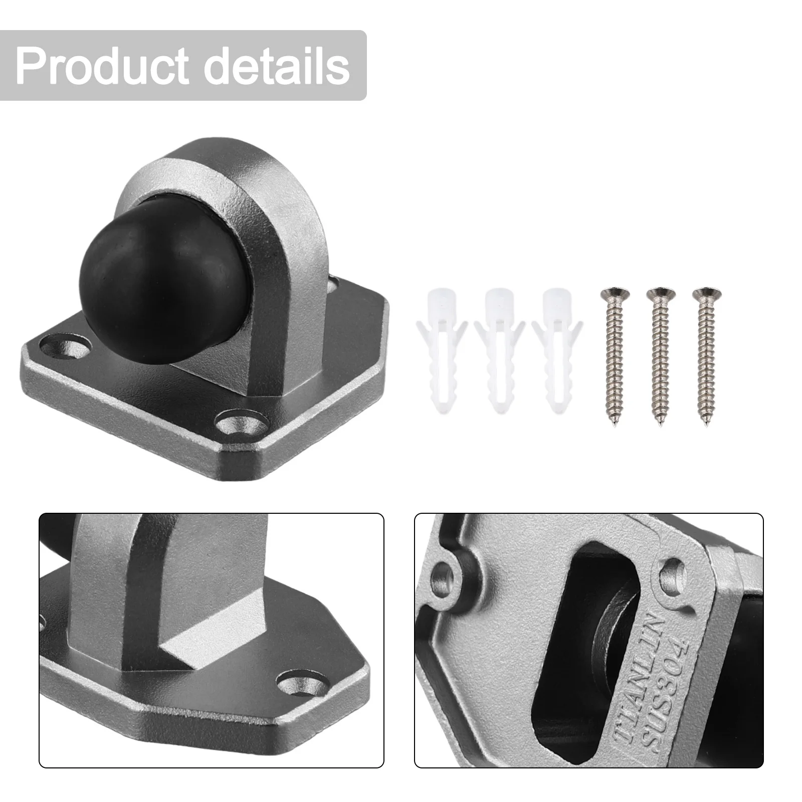 Door Suction Door Stop Wall Mo - Furniture Hardware Brands recension och pris