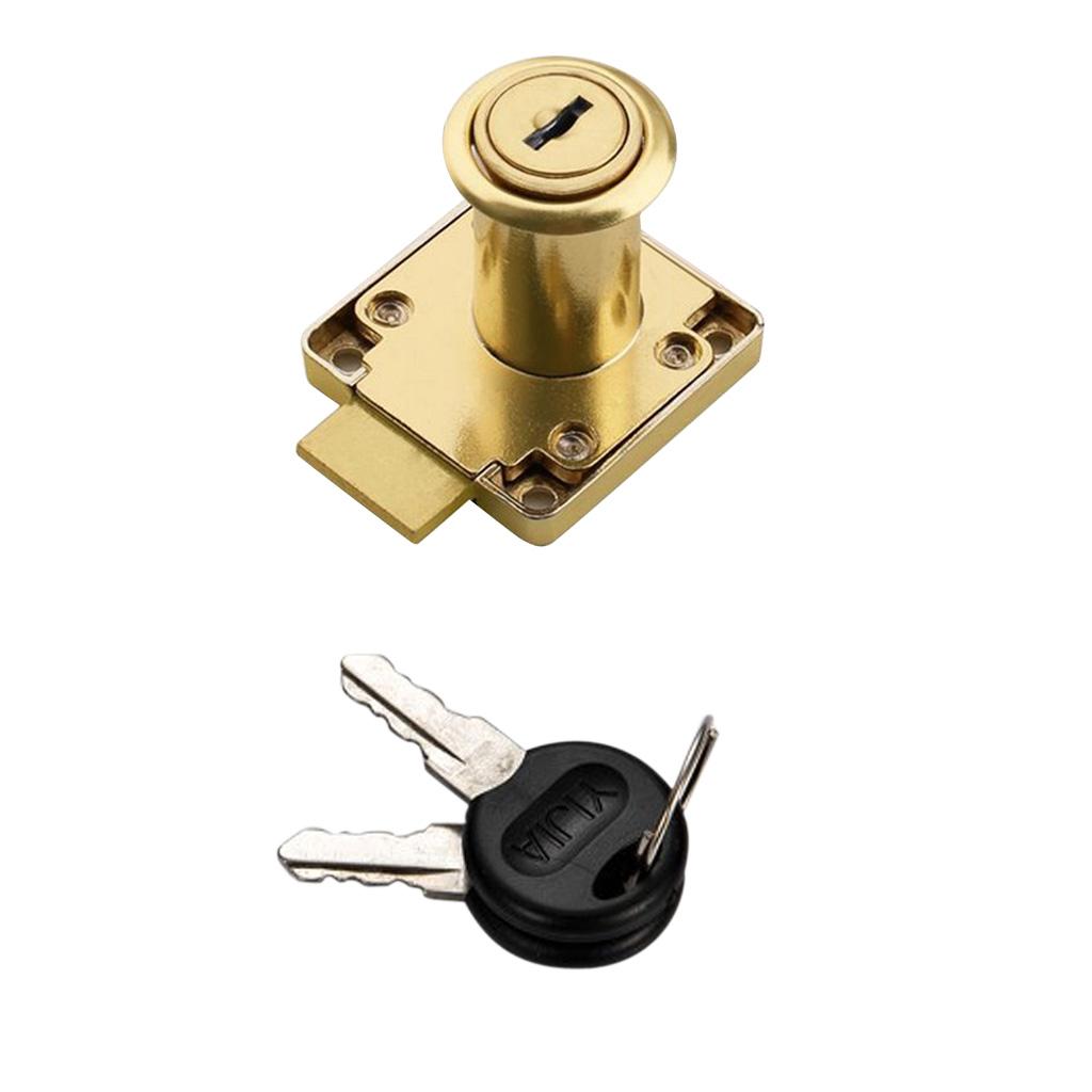 2x Drawer Locks with 2 Lock Ke - Furniture Hardware Lock recension och pris
