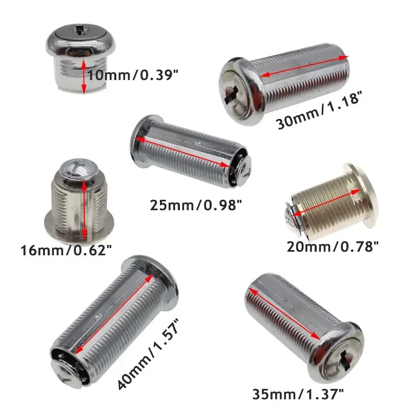 10/16/20/25/30/35/40mm Cam Loc - Furniture Hardware In China recension och pris
