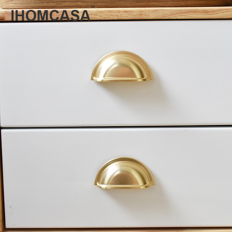 IHOMCASA Gold Kitchen Cabinet  - Drawer Pull Gold recension och pris