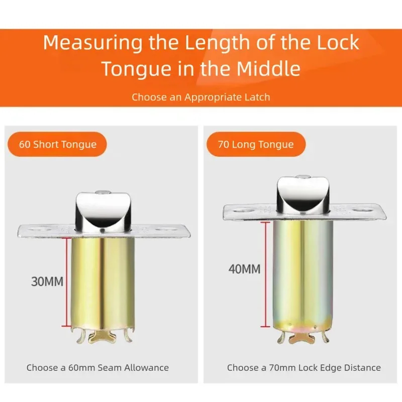 60/70mm Margin Ball Lock Deadb - Furniture Hardware Lock recension och pris