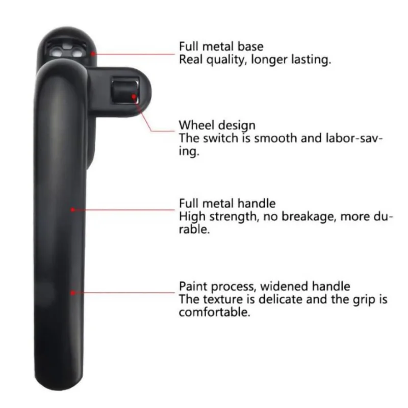 Universal Casement Window Hand - Furniture Hardware Lock recension och pris