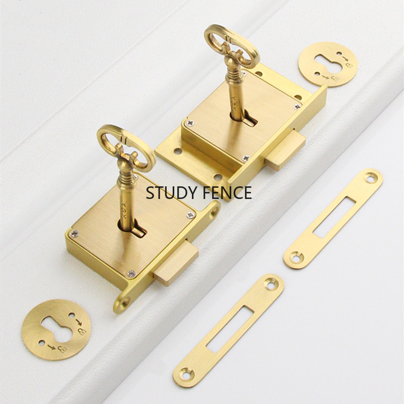 1PC Antique Metal Drawer Lock  - Furniture Hardware Lock recension och pris