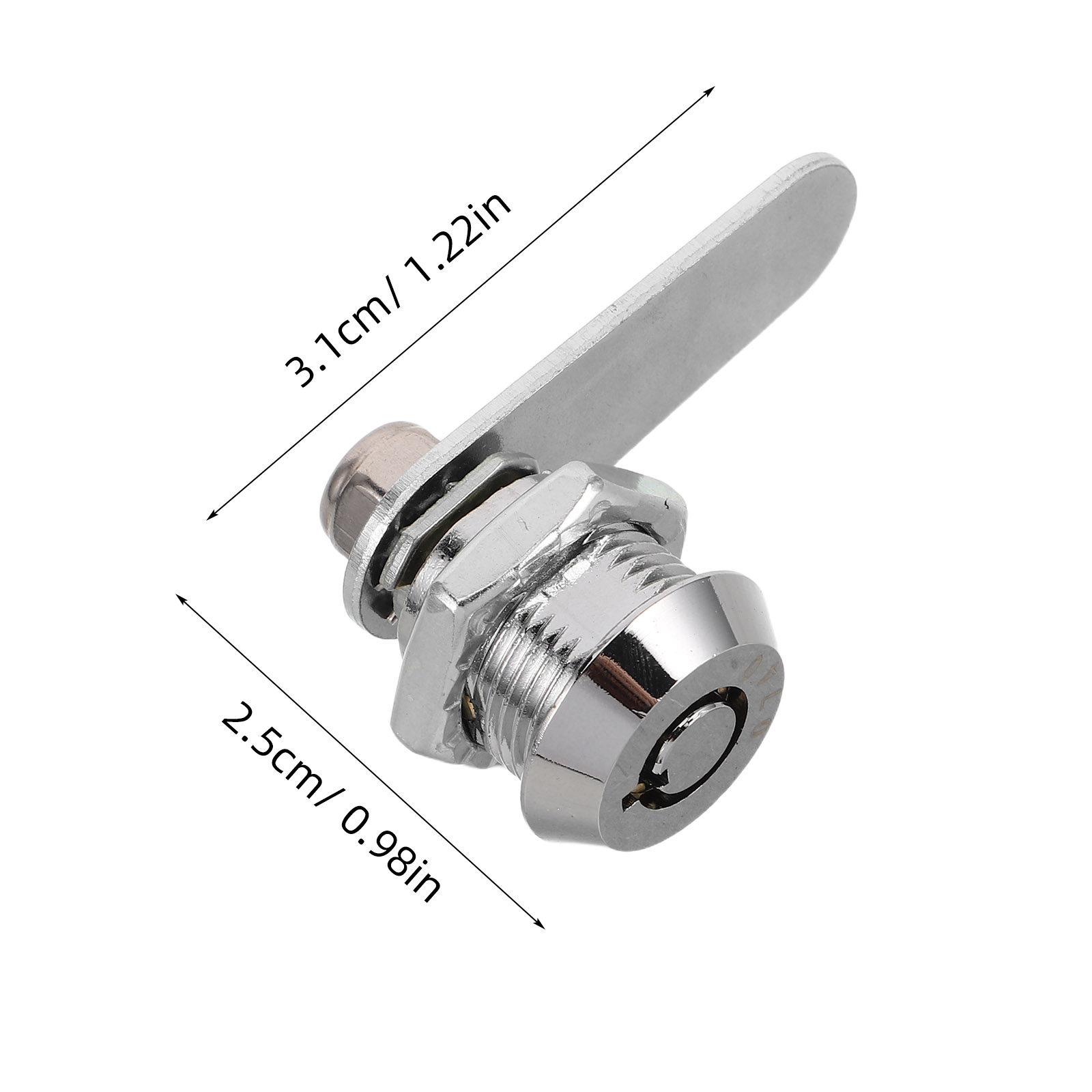 1Set Zinc Alloy Cam Locks Cyli - Furniture Hardware Lock recension och pris